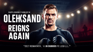 Oleksandr Usyk Reigns Supreme Again A News Story on the Rematch vs Dubois and Boxing Legacy